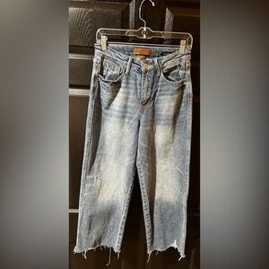 Judy Blue High Waist Wide Crop Magic Jeans